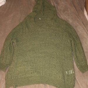 Green Sweater Perfect for Spring